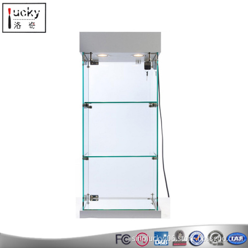 Reveals box with lock,Acrylic Display Case / Storage Organizer